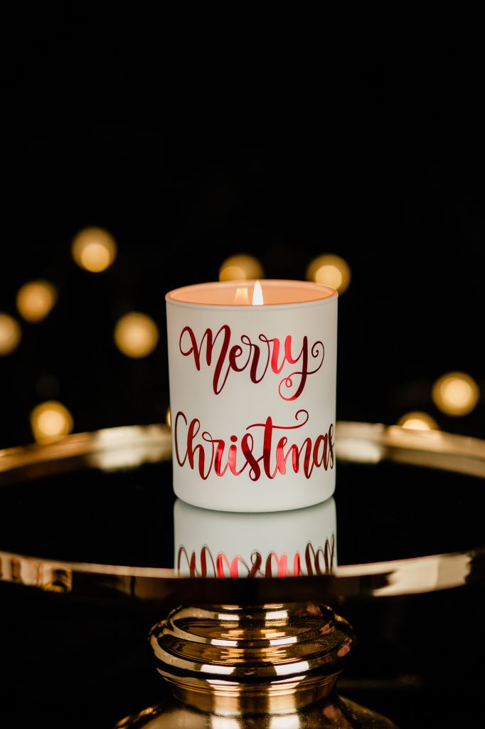 STC Merry Christmas Candle