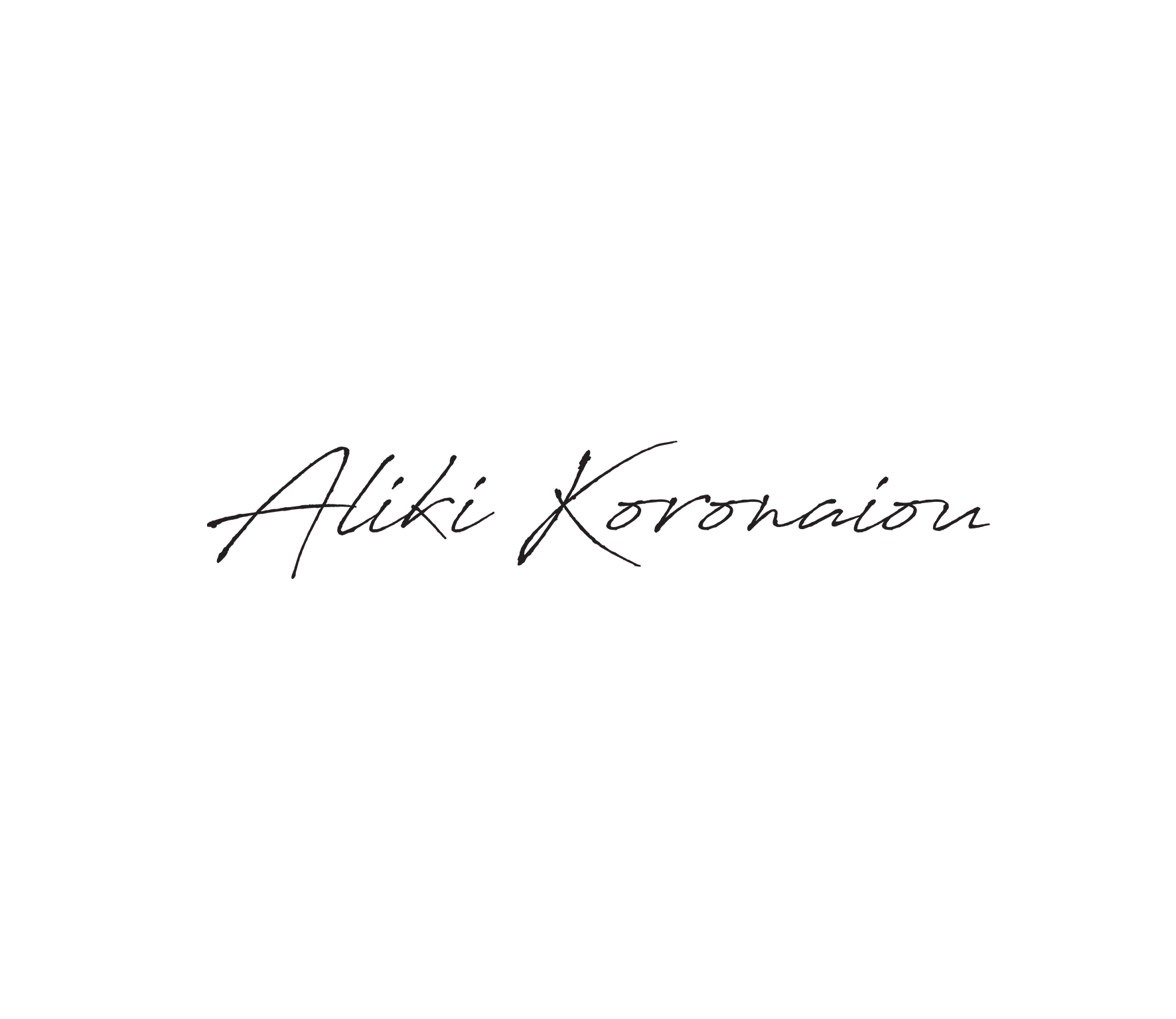 Aliki Koronaiou - Shop